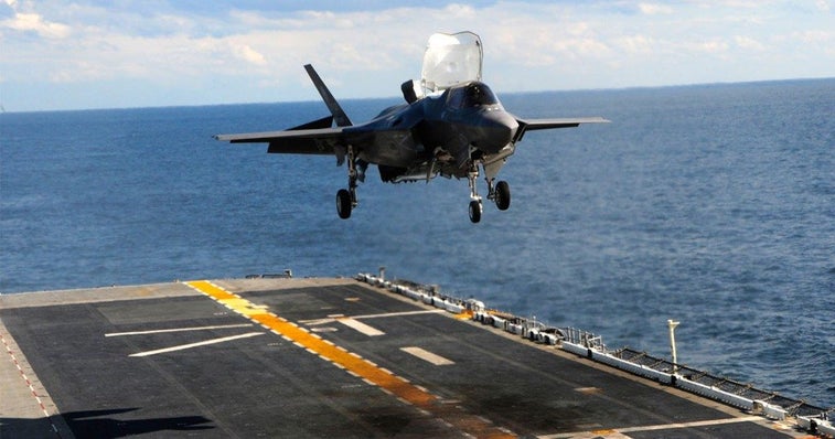 How the F-35B can defend ships from cruise missiles