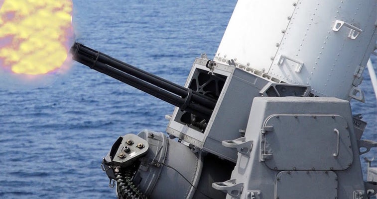 Navy ship defense weapon upgraded to destroy small boats