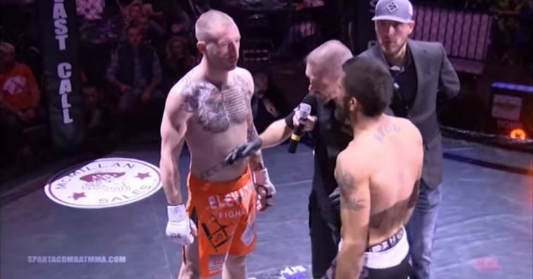 This Army vet is about to make his professional MMA debut