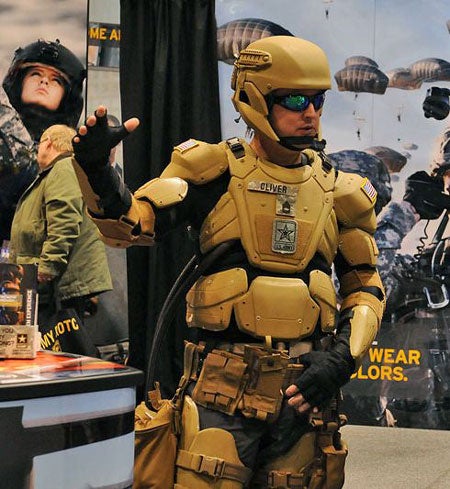 This Iron Man-like exoskeleton is designed to keep operators alive