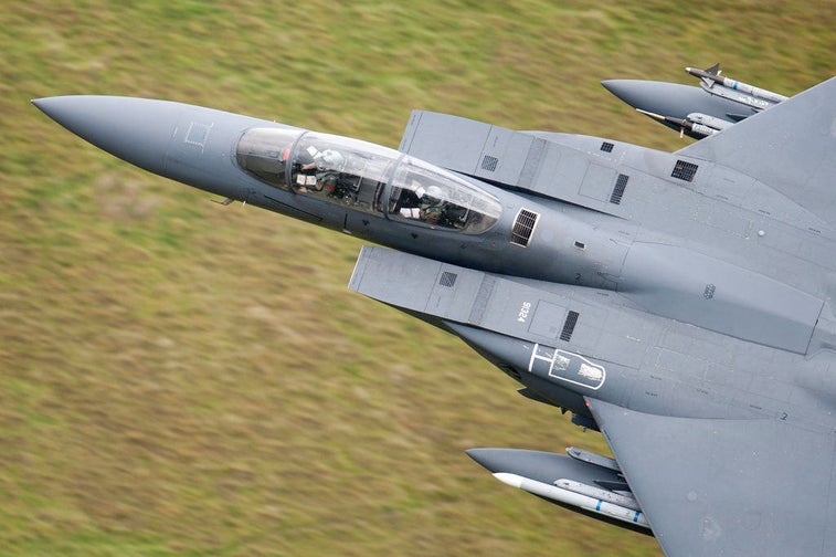 The RAF’s ‘Mach Loop’ turns intense fighter training into a spectator sport