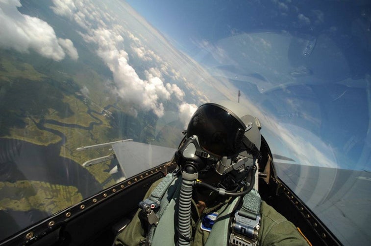 These photos show the amazing views of Air Force cockpits