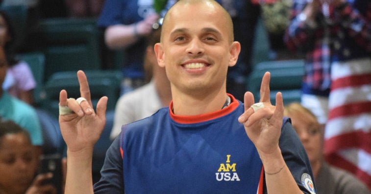This Navy vet and wheelchair basketball player is one to watch at the Warrior Games