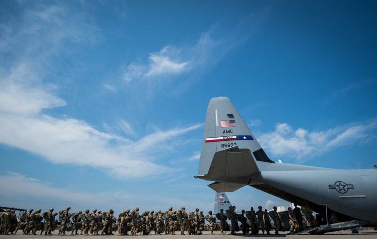 Incredible photos from the US Army’s massive European airborne training operation