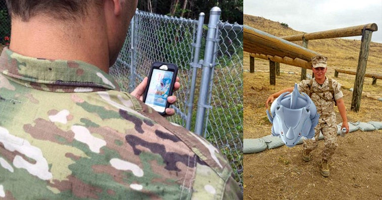 Base to troops: don’t chase virtual Pokemon into restricted areas