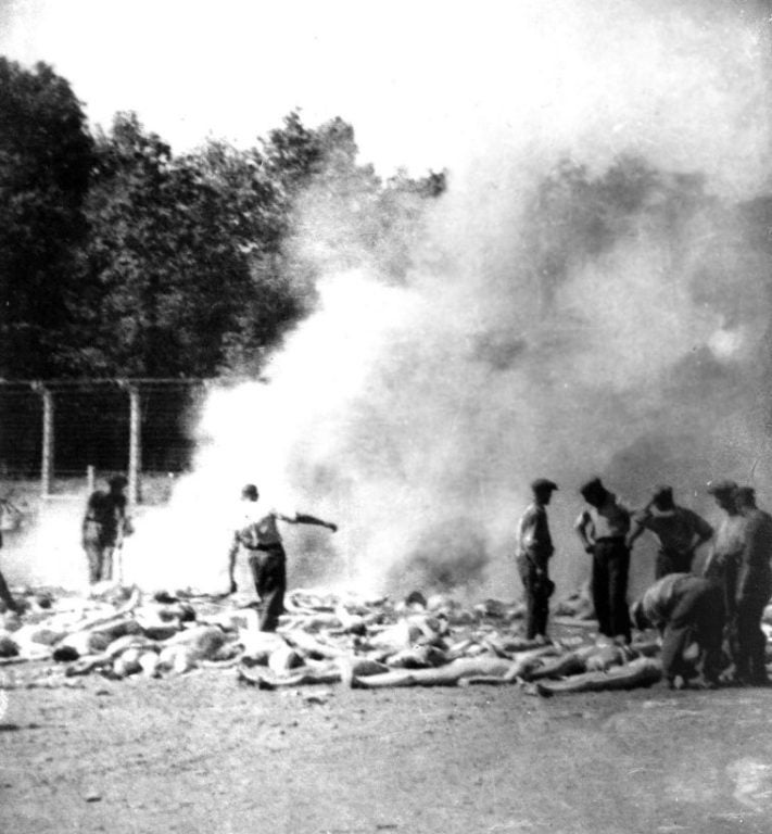 nazi death camp pit