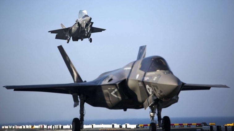 Marine Corps F-35s will go head-to-head with F-18s, F-22s, F-16s, and more at Red Flag