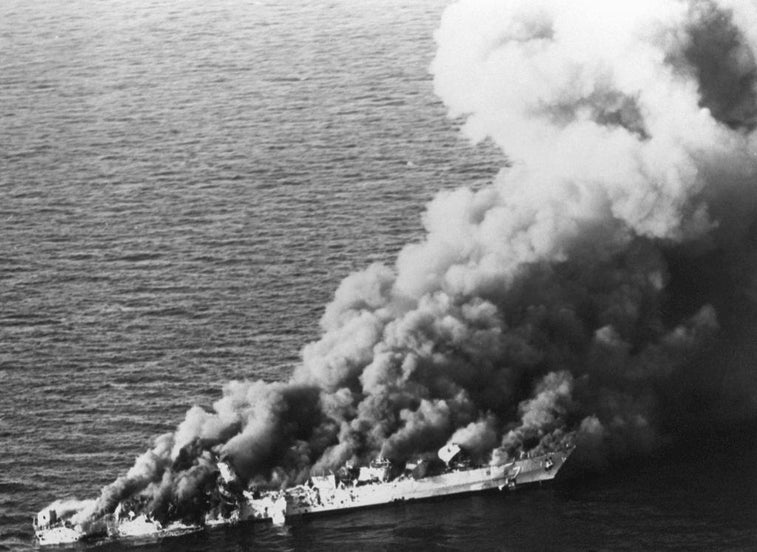 The time the U.S. Navy unloaded on the Iranians in the most explosive surface battle since WWII