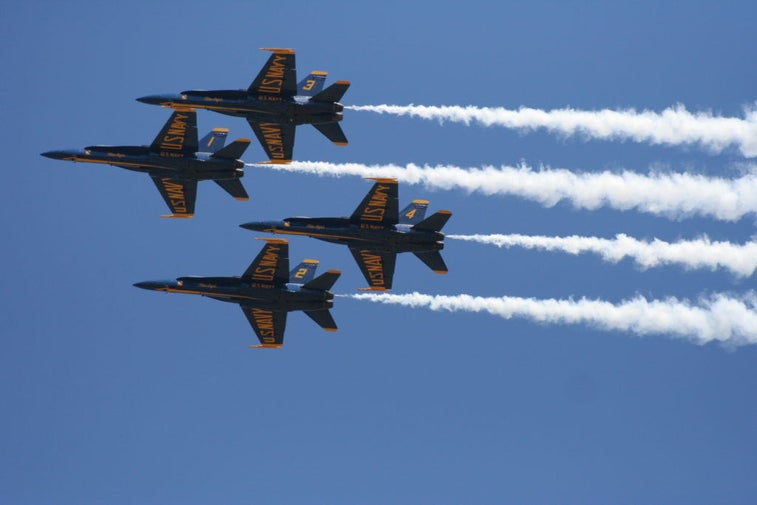 US Navy Blue Angels will fly over Disney World