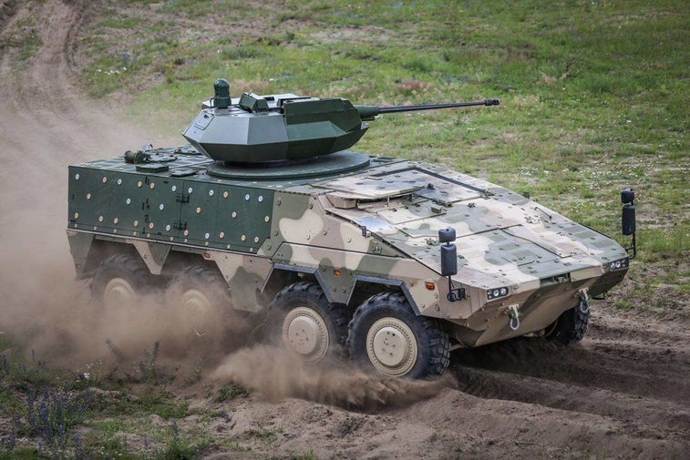 Lithuania adds armored vehicles to inventory as Russian threat looms