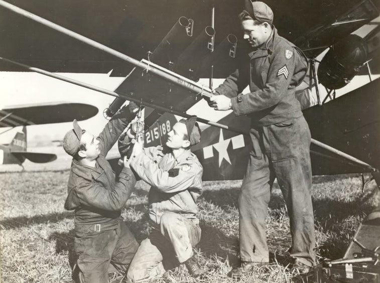 This daring Army aviator turned a scout plane into a tank-buster