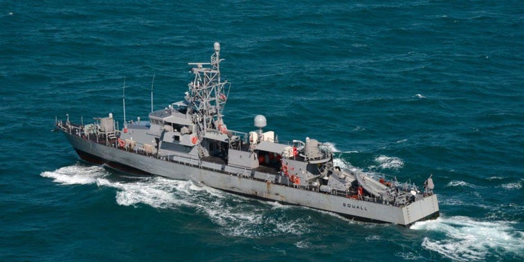 The USS Squall fired shots after an ‘incident’ with Iranian navy ships