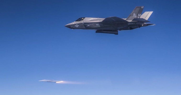 The Marine Corps’ F-35 just proved it’s ready to take enemy airspace