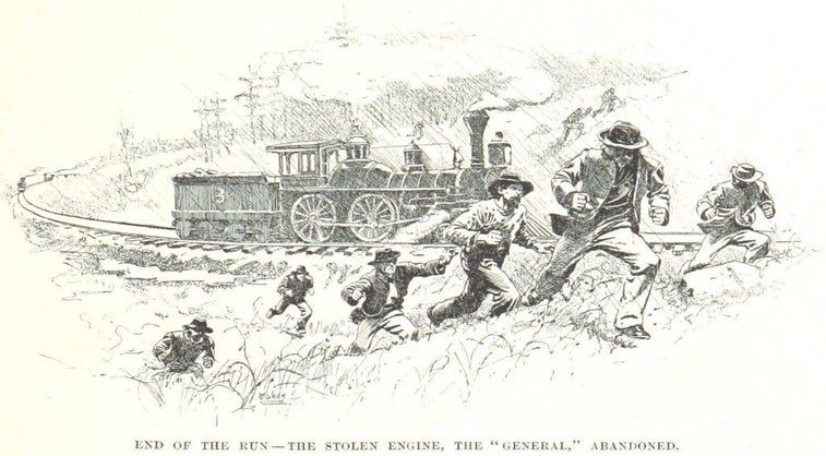 That time Union soldiers stole a train to wreak havoc in Georgia