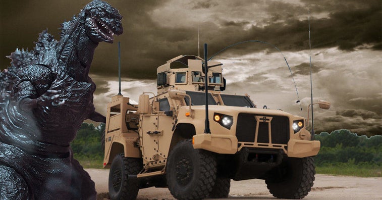 To combat ‘Godzilla’-type threats JLTV needs a bigger gun