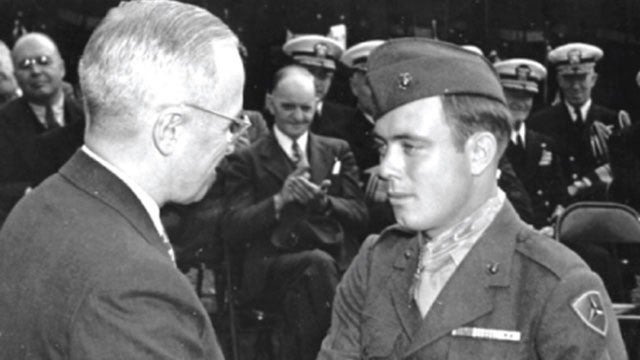 This Marine received the Medal of Honor for his skills with a flamethrower