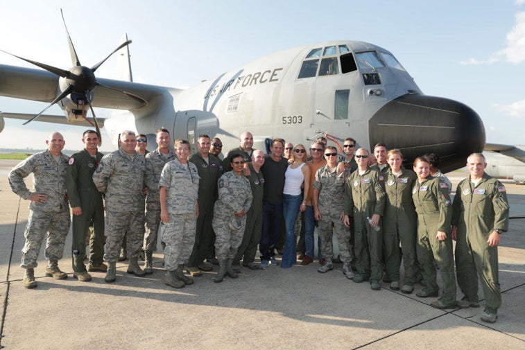Stars of ‘Deepwater Horizon’ visit Keesler Air Force Base
