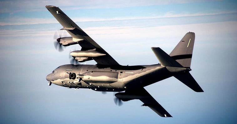 AC-130 gunships could be outfitted with laser cannons