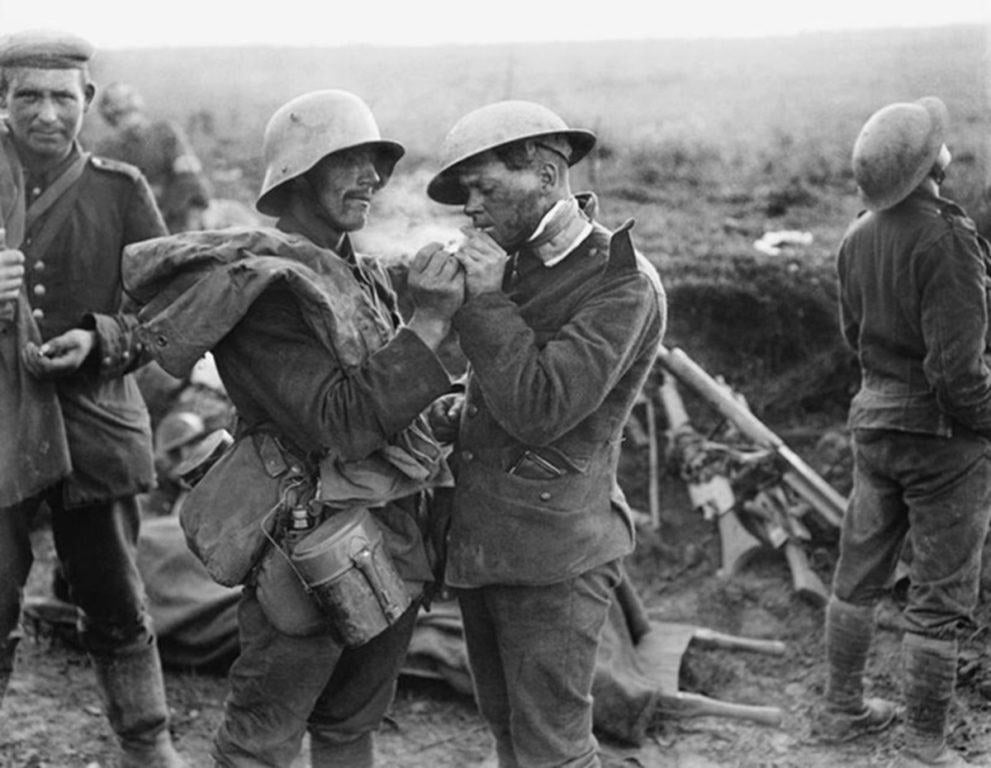 jerry lighting cigarette for tommies