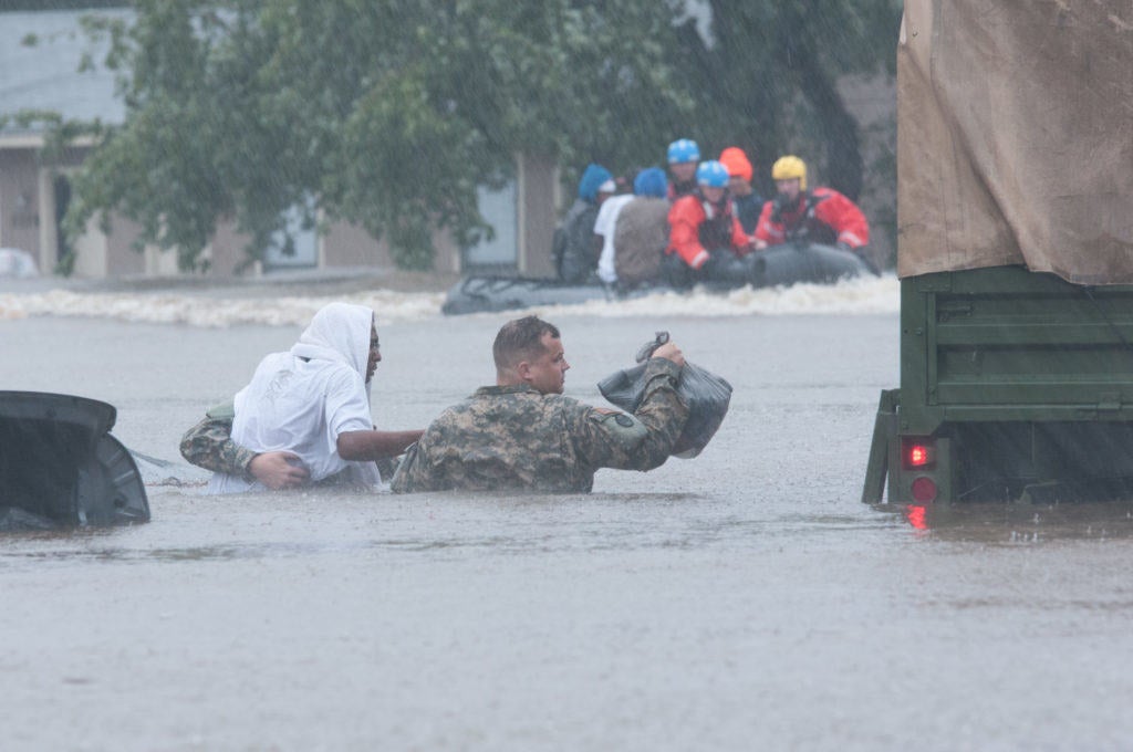 These 16 photos show how the US military helped the victims of Hurricane Matthew
