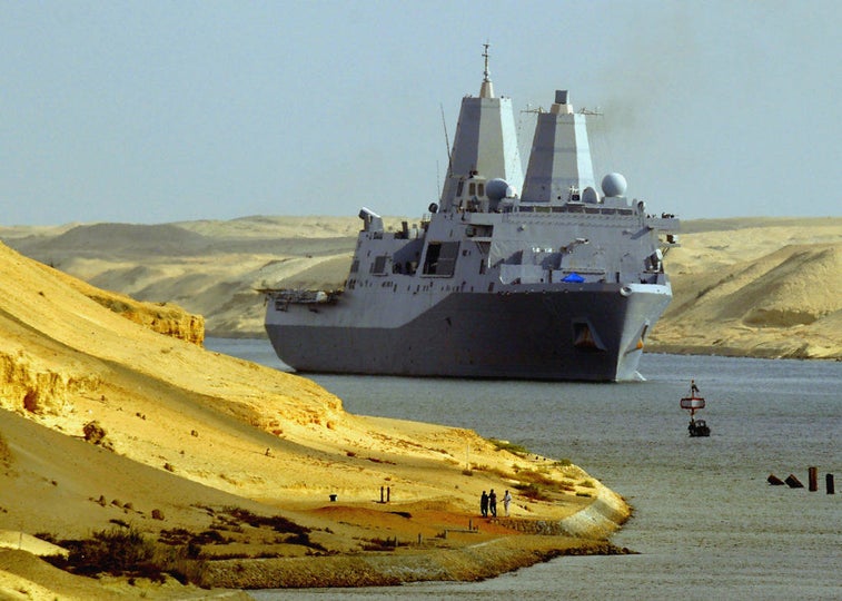 Another US Navy ship dodges a rebel missile off of Yemen