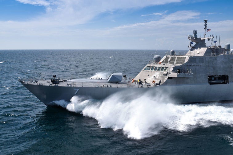 The Navy just commissioned its newest littoral combat ship