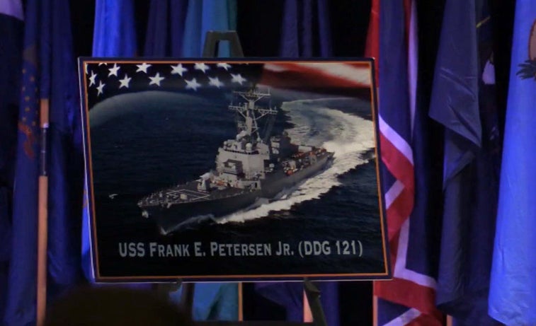 The Navy just named a destroyer after this Marine Corps hero