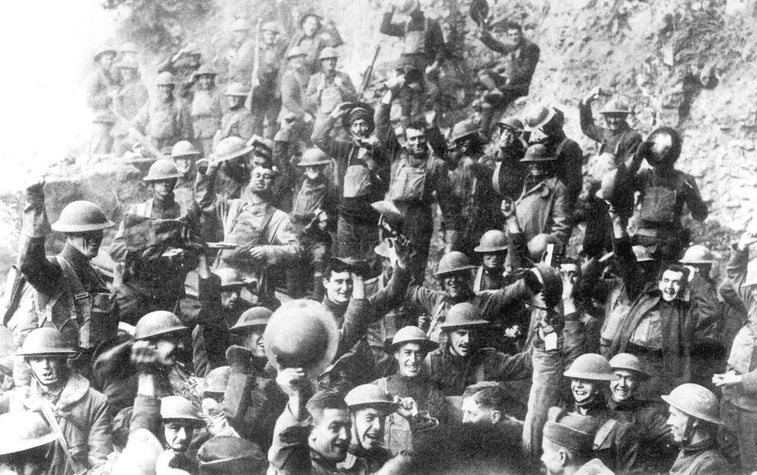 How World War I soldiers celebrated the Armistice