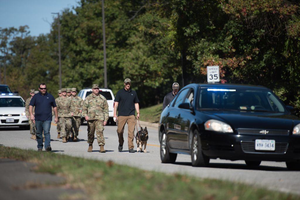 The amazing way the military says goodbye to working dogs