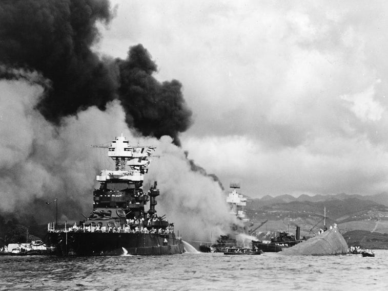 See the intense Navy deck logs from the Pearl Harbor attack