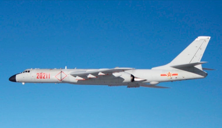 How the Chinese used a Badger bomber to send Trump a message