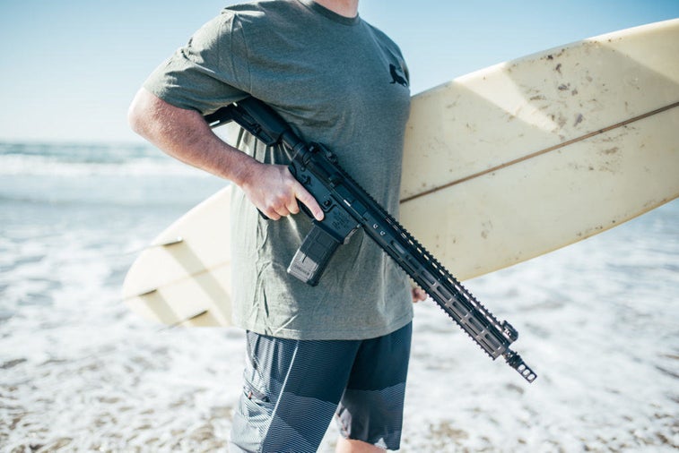 This new ‘Surf Rifle’ is built to benefit wounded vets who like to hit the waves