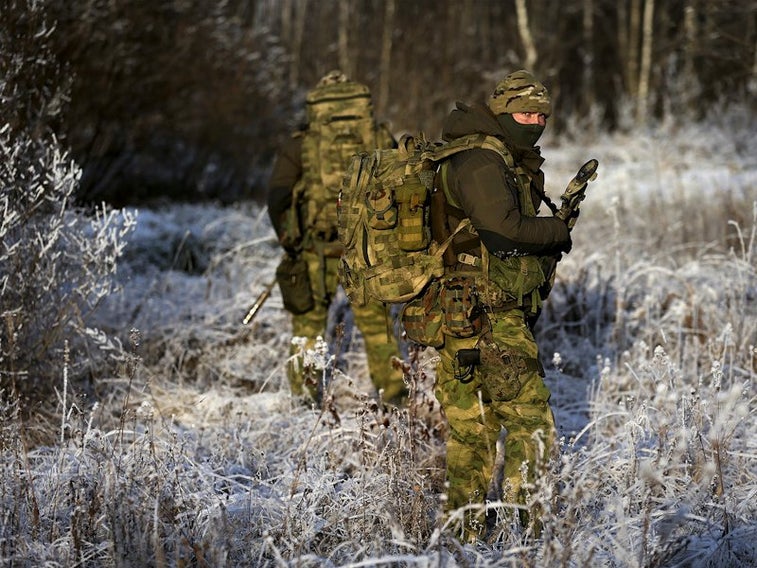 These photos show how eerily-similar Russian and US special ops look and operate