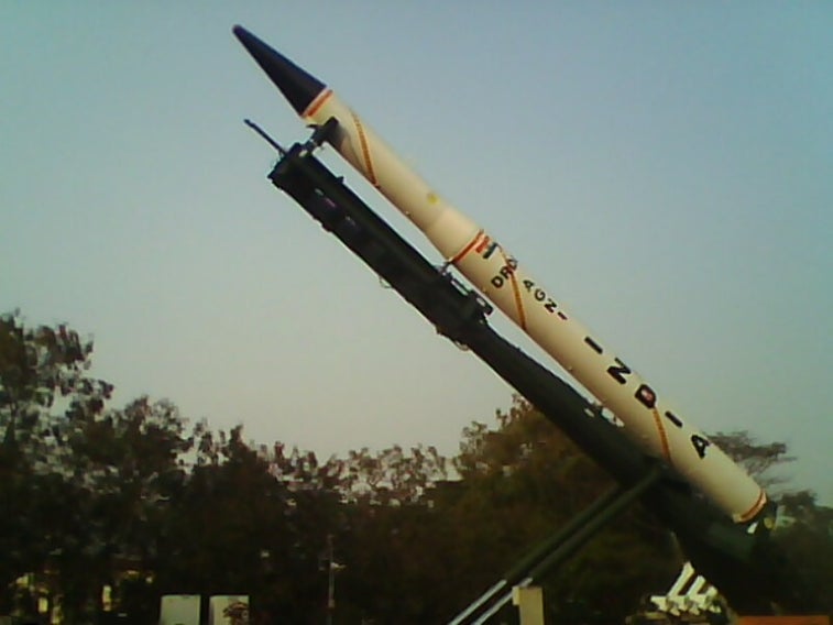 India gets into the global nuke game with test of Agni V ICBM