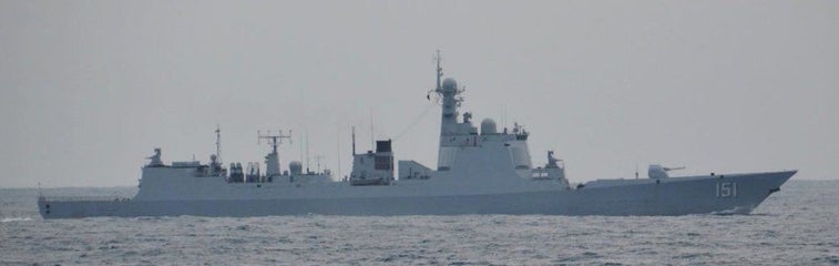 Japan snaps surveillance pics of Chinese navy carrier battle group
