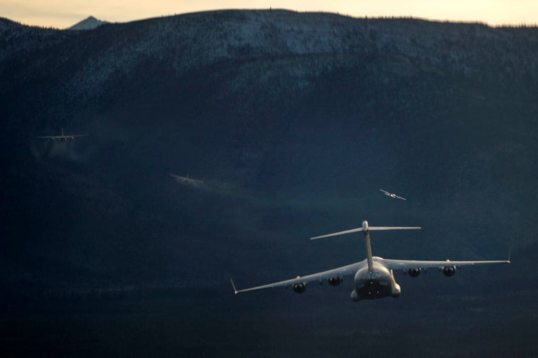 This is the Air Force’s massive training exercise in Alaska