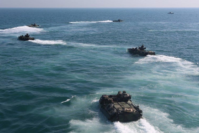 Marine Corps receives first of its new, more lethal amphibious combat vehicles