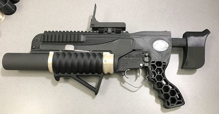 Army test fires 3-D printed grenade launcher called RAMBO