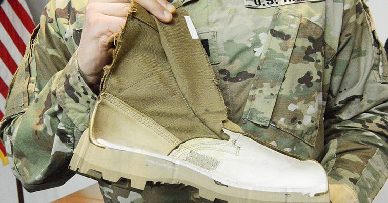The new Army jungle boot borrows its design from the beloved Vietnam-era M1966