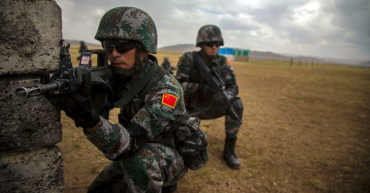 Chinese troops are reportedly patrolling in Afghanistan