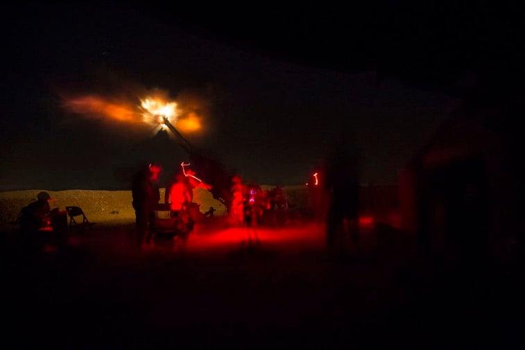 12 badass photos of artillery lighting up the night