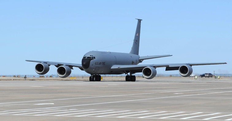 This Air Force plane will be over 100 when it flies to the boneyard