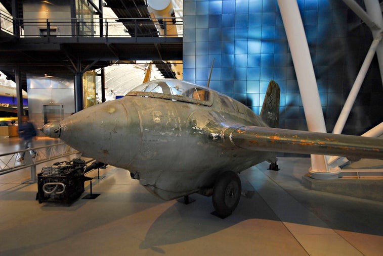 This Komet was the fastest combat plane of World War II