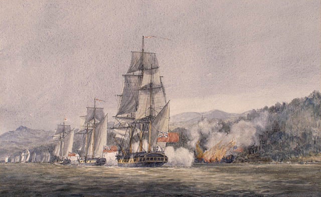 Benedict Arnold created – and sank – an entire navy fleet