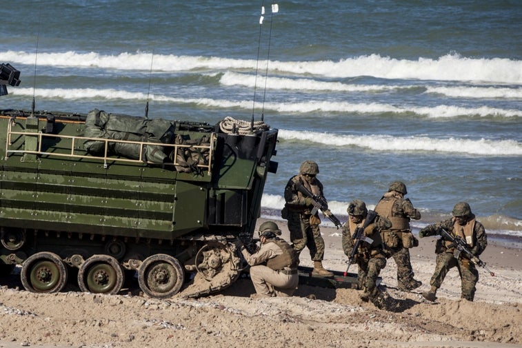 US practices D-Day-like landing in Latvia amid Russia tensions