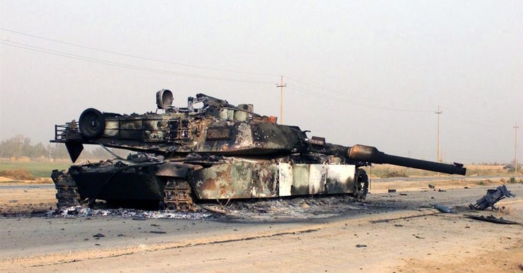 That time America abandoned an Abrams tank in Baghdad