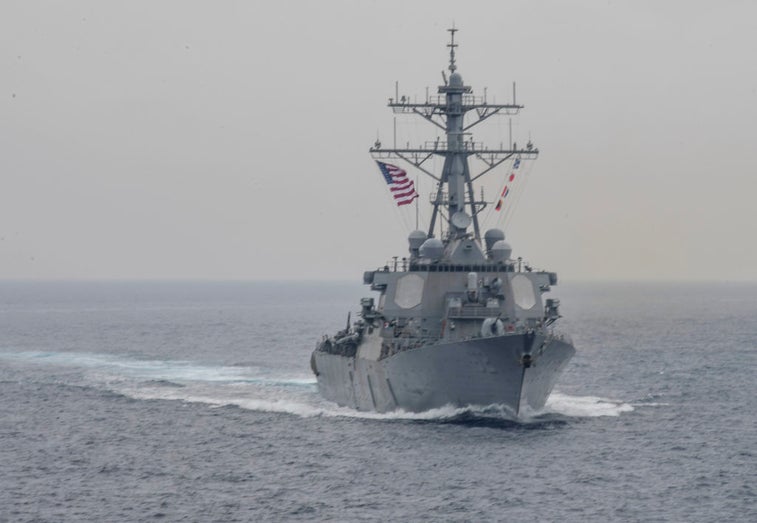 USS Fitzgerald collides with merchant vessel off Japan