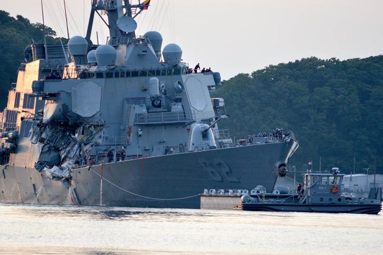 Navy fires fleet commander after string of ship collisions