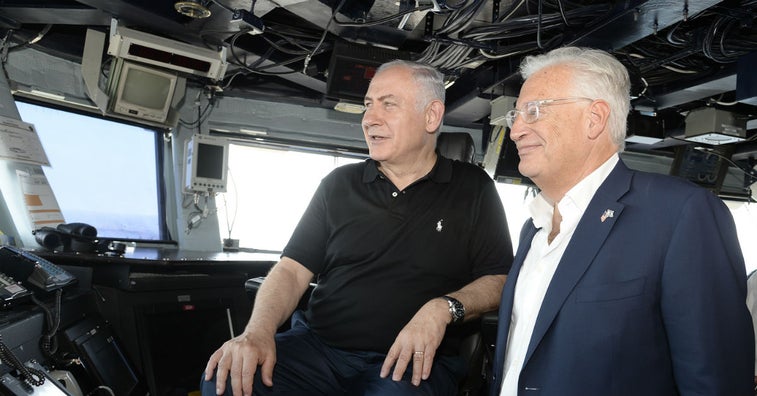 US aircraft carrier visits Israel for the first time in nearly two decades