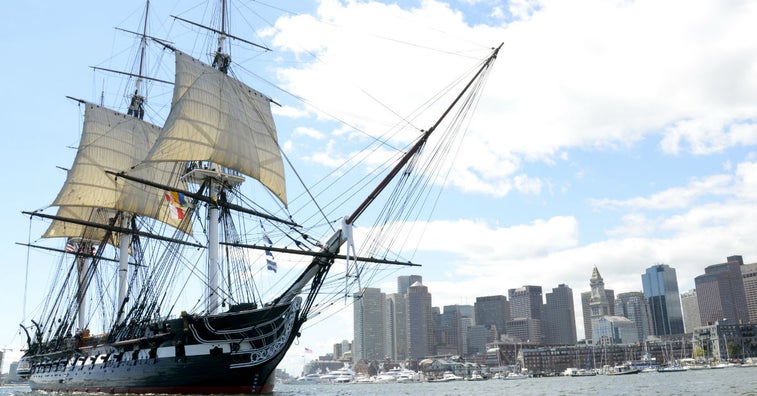 USS Constitution returns to Boston waters after a 21st century restoration